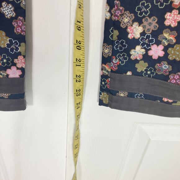 NWOT DESCENDENT OF THIEVES Pants Men 36 Floral BoxerFit Navy Pink”Don’t Tell Mom - Picture 11 of 11